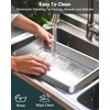 ZeroPone 4 Pack Full Size Hotel Pans with Lids, 2.5"