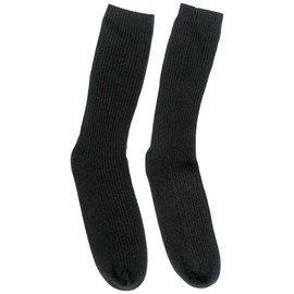 Heavenly Garments 100% Pure Cashmere Socks for Women, Calf High, Warm and Cozy Luxurious Cashmere Socks - Ideal for All Seasons (Black)