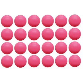 TigerTail Sports Recreational-Quality (1-Star, 40mm) Ping Pong Balls (Pink, 24-Pack)