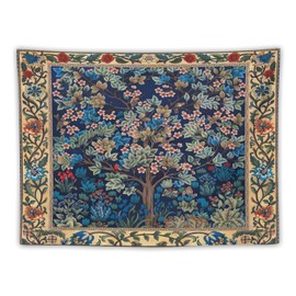 XBDDZSW Vintage Floral Tapestry William Morris Retro Original Design Tree Pattern Print Tapestries,Tapestries for Bedroom Dorm Living Room 40''×30'' 1pcs