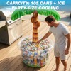 Inflatable Palm Tree Cooler 60" Inflatable Pool Party Bar Inflatable