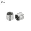 sourcing map Thread Reducing Nuts Insert M12 x 1mm Male