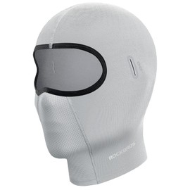 ROCKBROS Balaclava, Cooling Face Cover, Helmet, Innerwear, Sunscreen, Breathable, Non-Breathing, Sweat Absorbent, Quick Drying, Balaclava, For Running, Cycling, Biking, Sports, Men's
