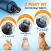 GlasFlength Claw Grinder and Claw Scissors for Dogs, 5-Speed Claw