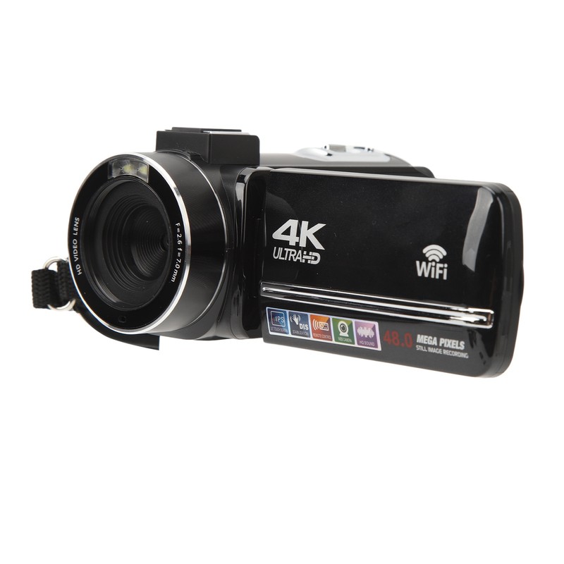 4K Video Camera 48MP 3.0 Inch Touch Screen 18x Digital
