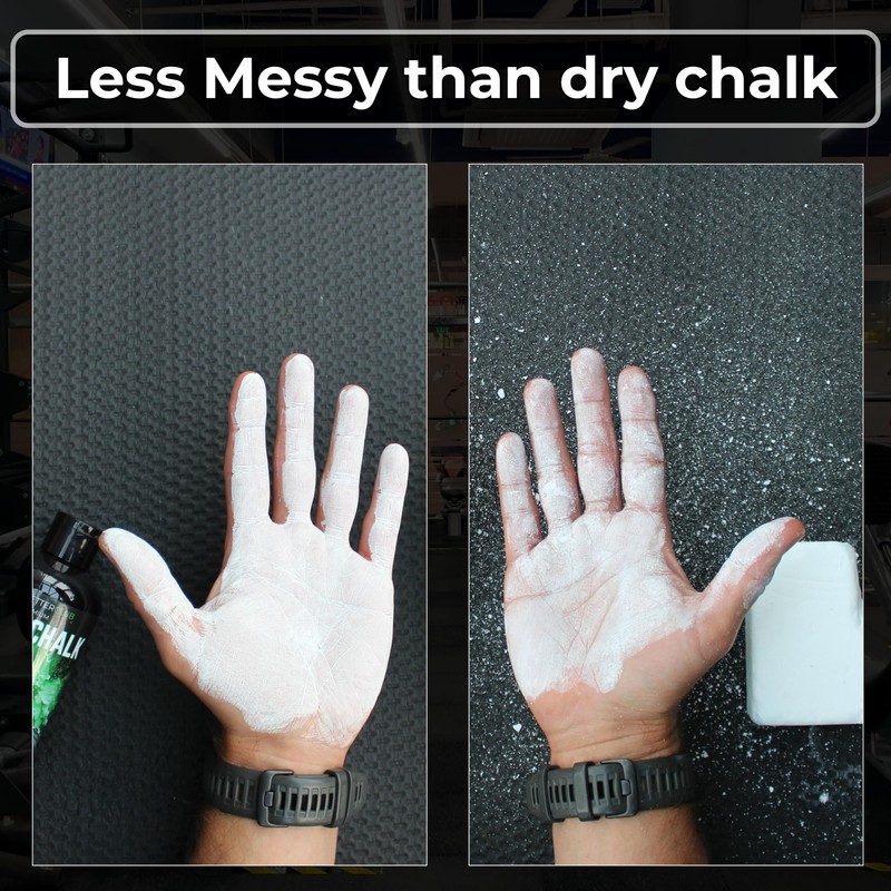 MoveBetterClub Liquid Chalk 250ml Coloured & Scented - Blue Mint