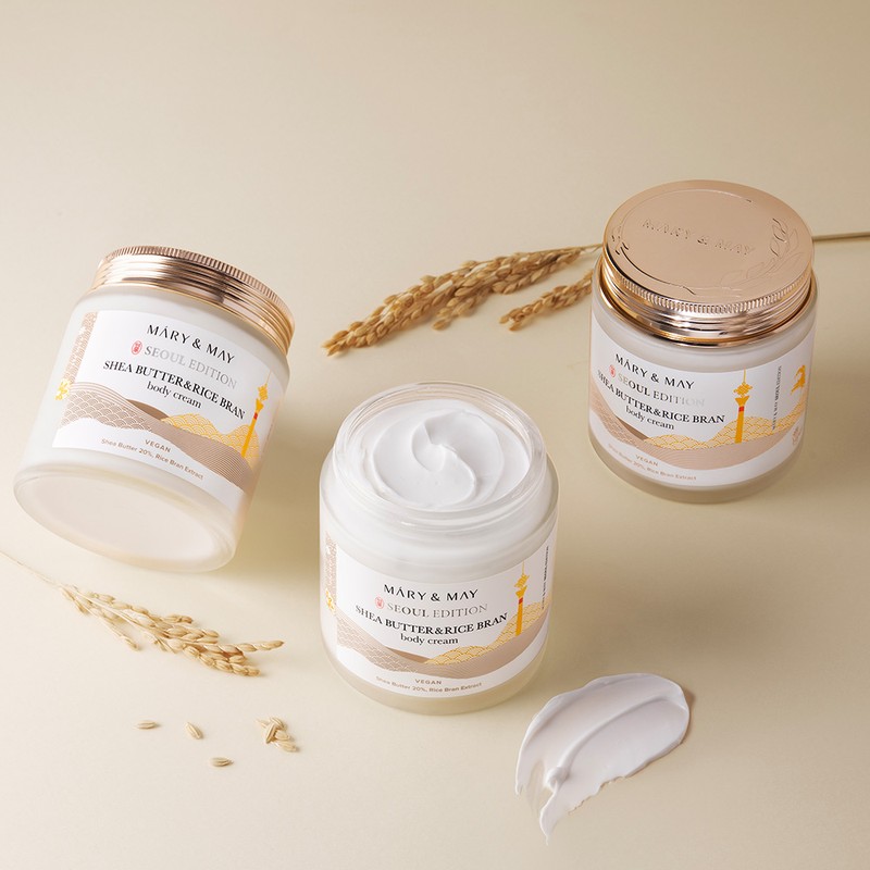 Mary&May [Mary&May]Shea Butter & Rice Bran Body Cream 250ml