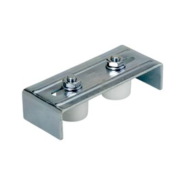 DOJA Industrial | Guide Stand | Nylon Adjustable Sliding Door Wheels | 2 Wheels | Guide Rollers for Sliding Gates | Sliding Gate Guide Rollers | Gate Guide Wheels