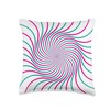 Identica Design Geometric Spirograph a Throw Pillow, 16x16, Multicolor
