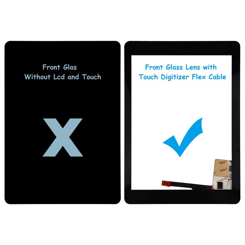 E-yiiviil Touch Screen Panel Digitizer (Without LCD Display) Compatible with