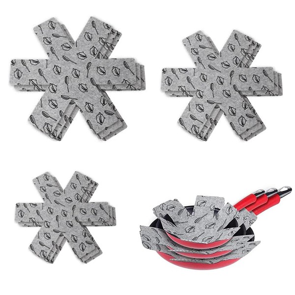Pot Protector, 9 Pieces Pot Separators, Pot and Pan Protectors,