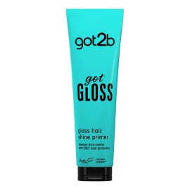 Crema Got2b GotGloss pre-base de brillo para cabello 150 ml