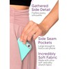 Stretch is Comfort - Falda de bolsillo para mujer, Verde