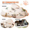 VEVOR Wall Mounted Cat Shelves, Perches with Jumping Posts &