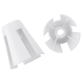 YYlingx 10Pcs 1.5 * 1.26Inch White Reusable Plastic Coil Claw Thread Spool Cone Holder Sewing Accessories for Sewing Machine