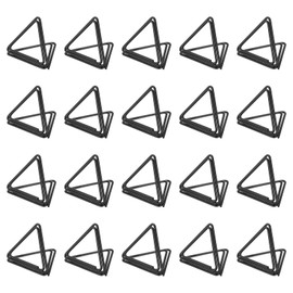 sourcing map Table Number Holders 60pcs Black Place Card Holder Name Stands Picture Holders for Tables Setting Wedding Display