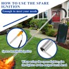 Greeily Weed Torches for Outside, 34" Propane Torch Weed Burner