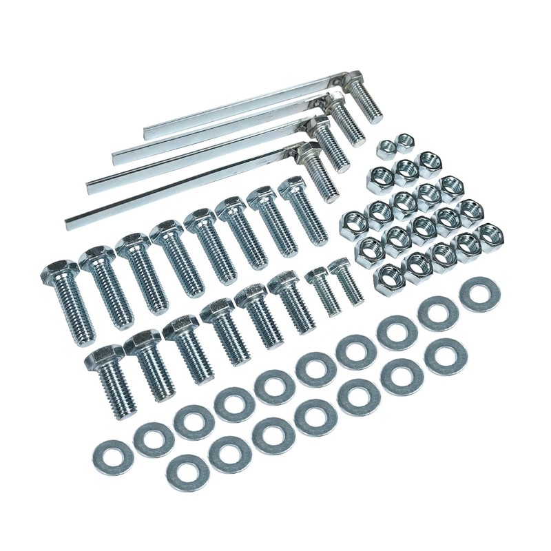 BuliBoao Snow Plow Mount Bolt Kit Fits for Chevy Silverado