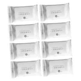 Healeved 20Pcs Disposable Compressed Towels Thickened Cotton Facial Cleaning Towel for Travel Outdoor Use Quick Expandable Compact Design for Camping and Hiking