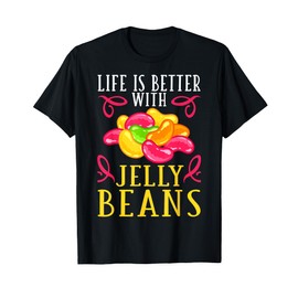 Jelly Bean Candy Beans Vegan Flavors T-Shirt