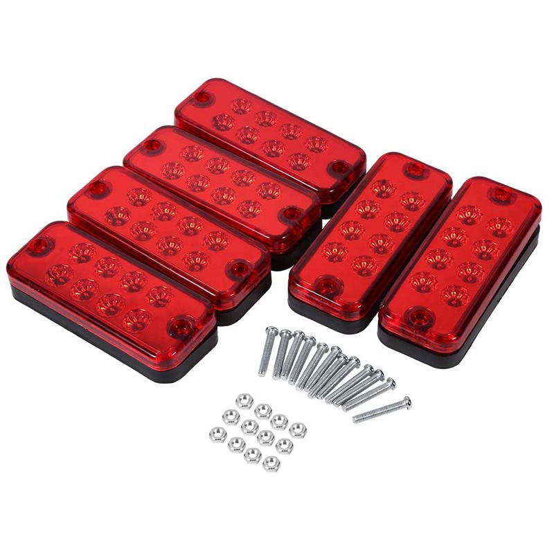 LED Clearance Side Marker Light Indicator Lamp Truck Trailer Lorry