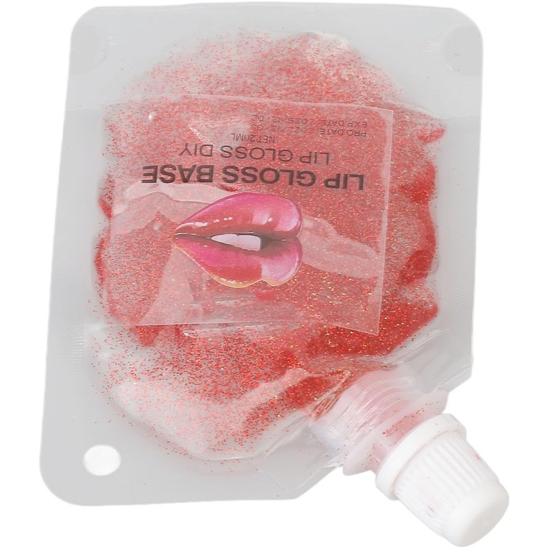Clear Lip Gloss Base , Pearly Moisturizing 20ml Glitter Lip