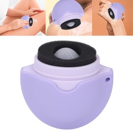 Sonnenschutz-Applikator für Kinder und Erwachsene, Nachfüllbarer Roll-On-Schwamm, Abnehmbarer Schwamm, Sonnenschutz-Lotion-Applikator (Lila)