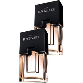 AVON Black Suede for Men Eau De Toilette Spray – 2.5 fl.oz Two Pack