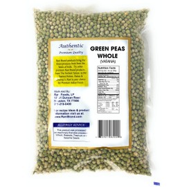 Rani Green Peas Whole, Dried (Marrowfat Peas, Vatana, Matar) 4lbs (64oz) ~ Used to make Mushy Peas | All Natural | Vegan | Gluten Friendly | Product of USA