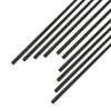 Ohamtes 10 Pcs Diameter 3mm Carbon Fiber Rod, Solid Brushed