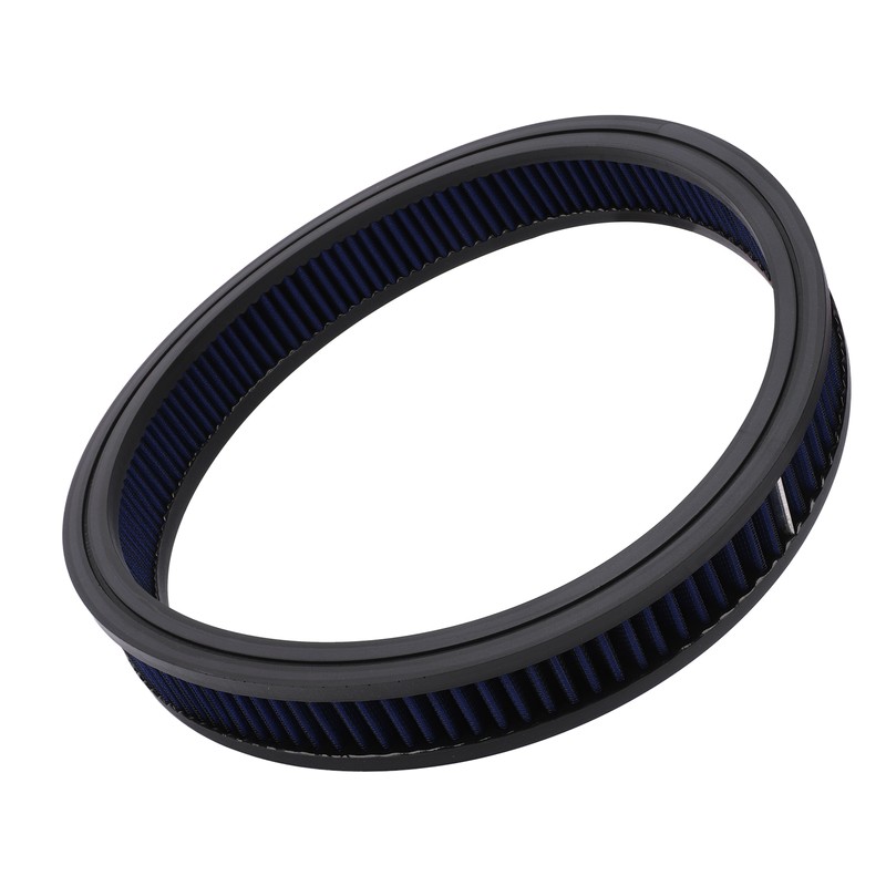 High Flow Round Air Filter Element Washable Reusable Air Cleaner