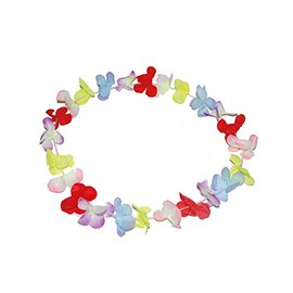 1 Piece Hawaiian Necklace – Colourful Hippie Necklace – Flower Chain