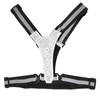 Elastic LED Adjustable Visibility Reflective Vest Gear Stripes for Outdoor