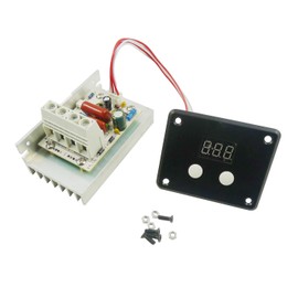 Aihasd 10000 W AC220 V SCR Silicon Control 80 A Super Power Electronic Voltage Regulator Motor Speed Control Dimmer Thermostat Light/Speed/Temperature Controller