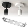 LEDSone 115mm Lighting Fixture Ceiling Plate Bracket Fitting Ceiling Rose