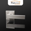 Probrico 1 Pack Dummy Door Handle for Closets French Doors,Satin
