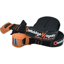 Cambridge Kayaks Camlock straps lashing straps for roof trailer tie down 4m or 6m (6 Meter)