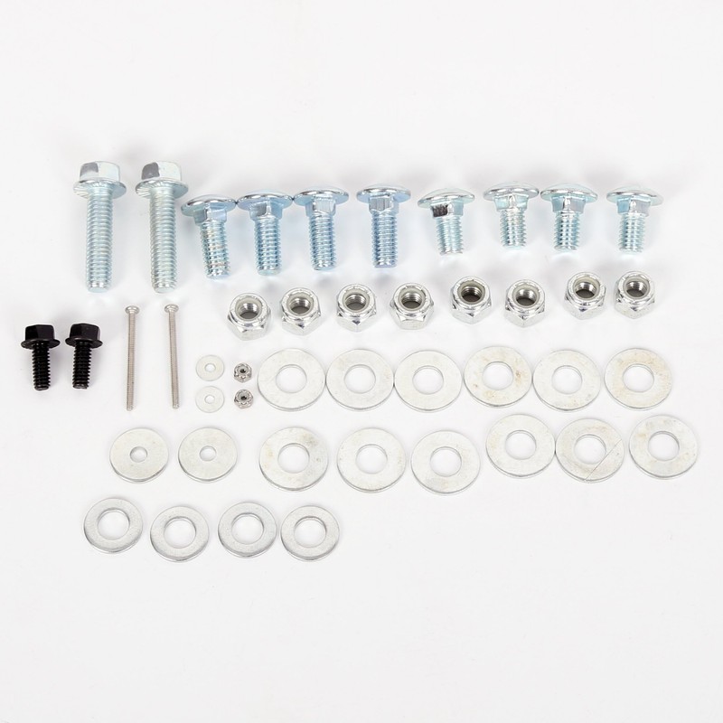 ECOTRIC Winch Mount Plate Bracket Kit Compatible with 2014-2019 Polaris