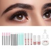 Eyebrows Perming Kit Long Lasting Brushes Cotton Swab Eyebrow Lift