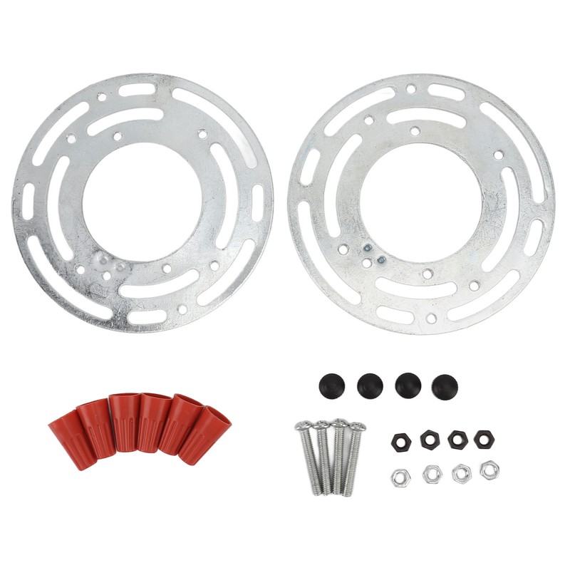 2 Set Light Fixture Mounting Bracket 4in Universal Lighting Steel