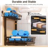 Sevenblue 2-Pack 2-Tier Height Adjustable Under Sink Organizer & Storage