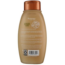 Aveeno Shampoo Oat Milk Blend 12 Ounce (Moisture) (354ml) (3 Pack)