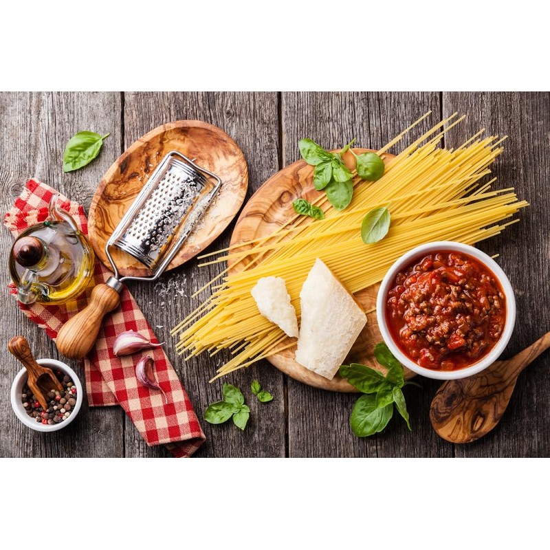 das Olivenholzbrett® Wooden Parmesan Grater, Hard Cheese Grater, 19 cm,