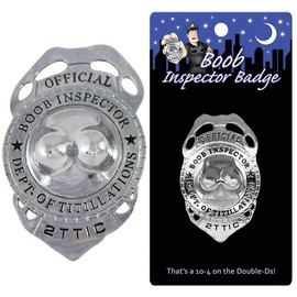 1 X Boobie Inspector Police Badge