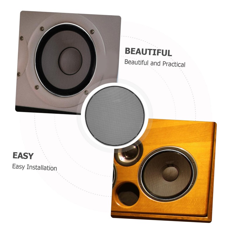 SHINEOFI Car Speaker Grill Cover Protector for Subwoofer 1 to