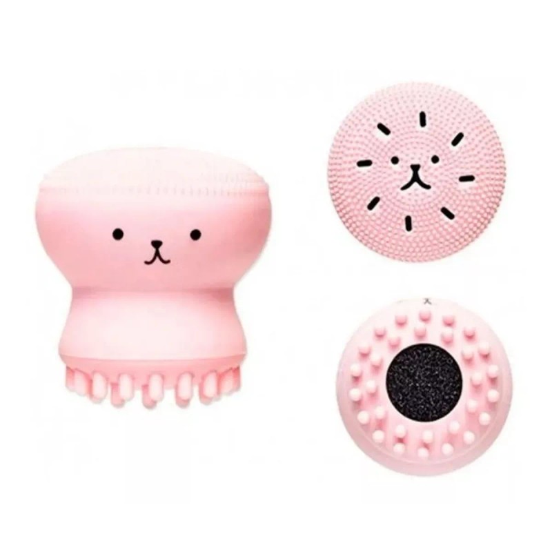Universo en Linea Set 12 Pz Exfoliador Facial Silicona Esponja