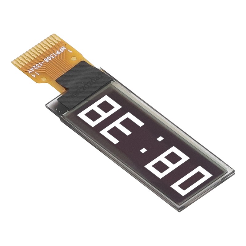 4PCS 14PIN 0.91in Display Module with IIC Interface 128x32 Organic