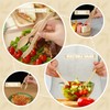 30 Sets Interlocking Bamboo Forks and Spoons, Bamboo Forks Spoons