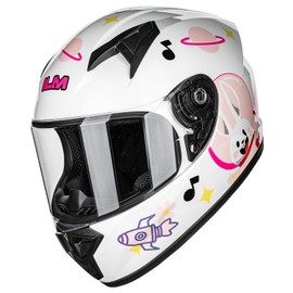 ILM Youth Kids Full Face Motorcycle Helmet DOT ECE Motocross ATV Dirt Bike Street Bike Helmet Model MF521