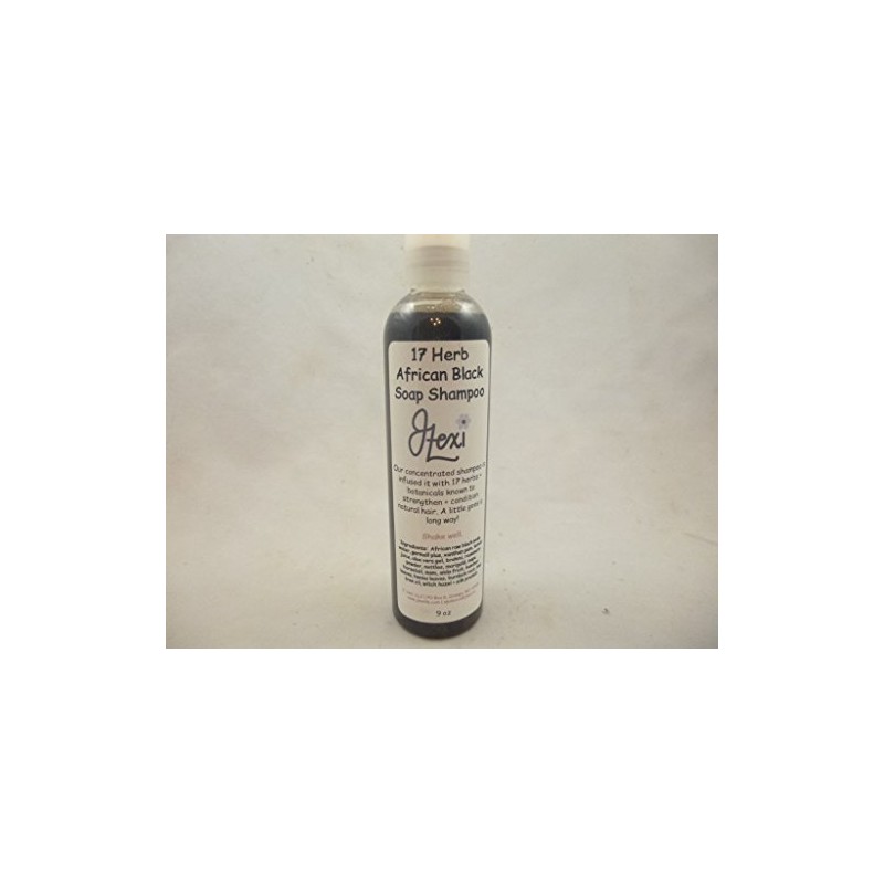 17 Herb African Black Soap Shampoo